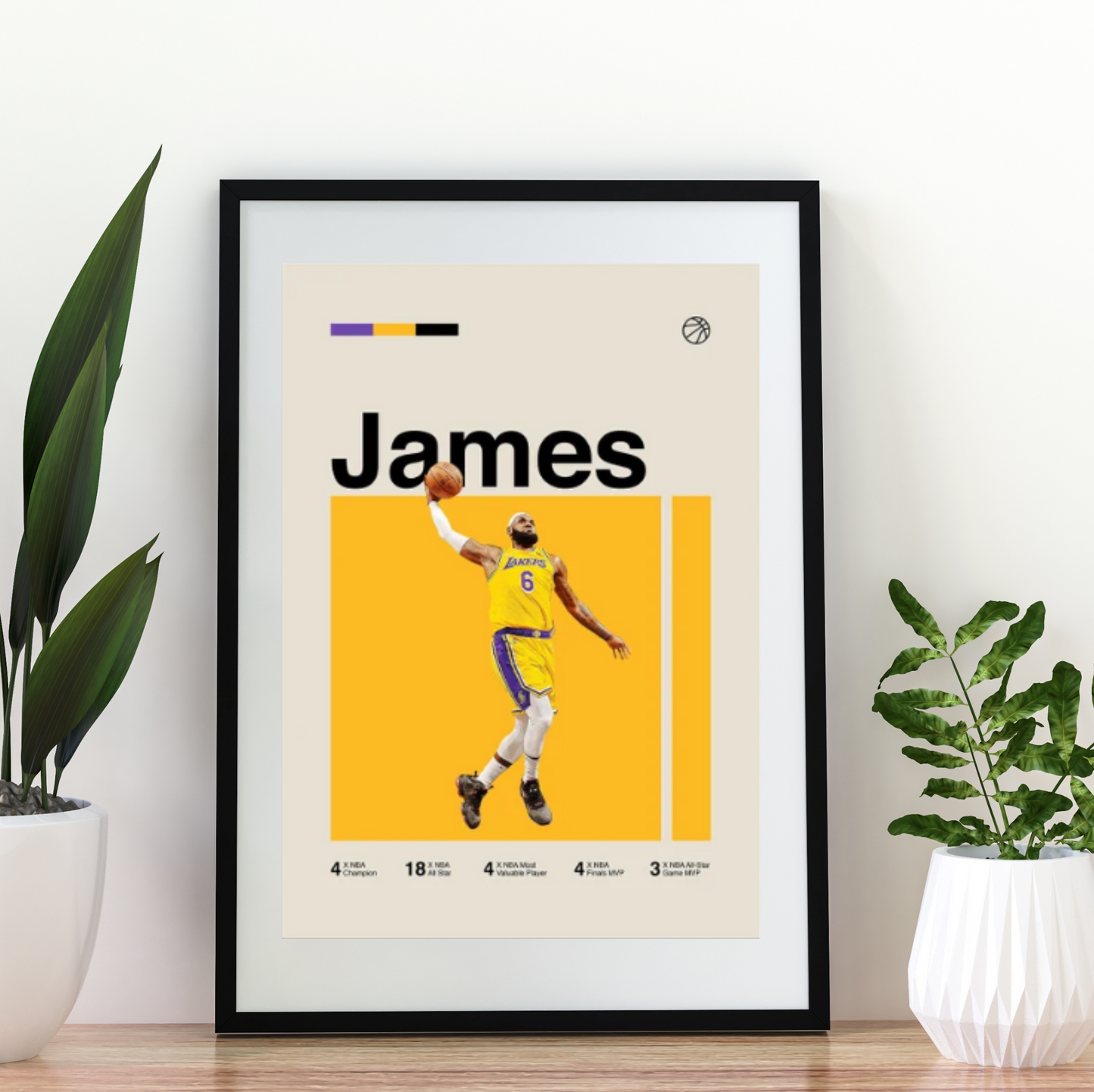 LEBRON JAMES PREMIUM POSTER