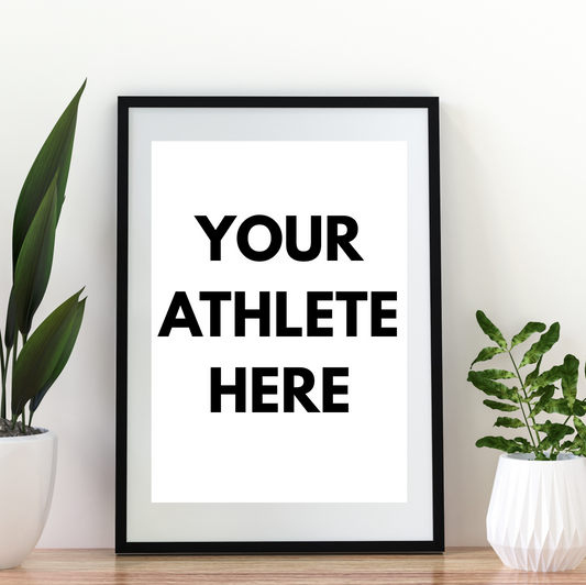 CUSTOM SPORT POSTER