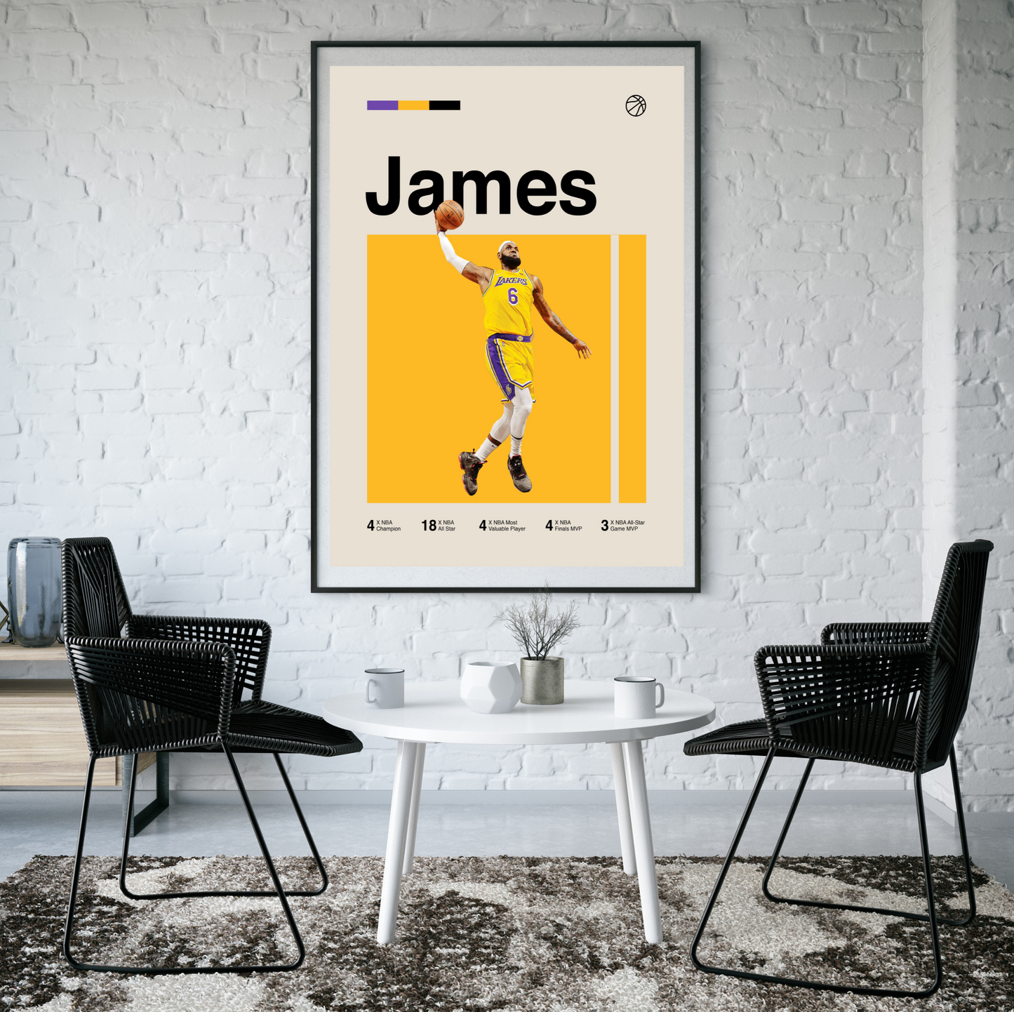 LEBRON JAMES PREMIUM POSTER