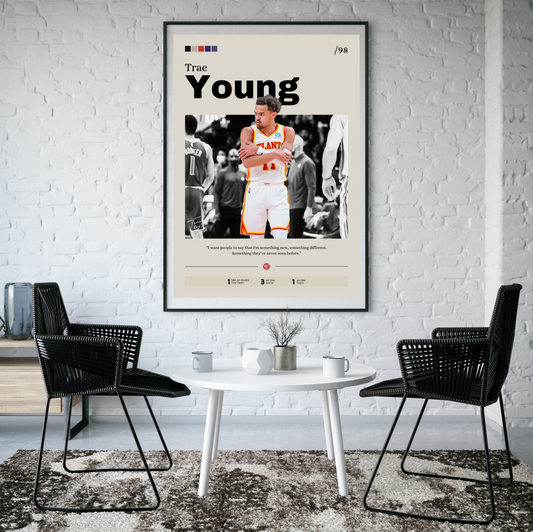 TRAE YOUNG PREMIUM POSTER